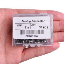 Load image into Gallery viewer, 2/0# 1/0# 1#-14# Stainless Steel Fishing Connector
